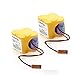 MicroMall(TM) 2Pcs 6V 2400MAH BR-2 / 3AGCT4A Li-ion Battery Compatible with Camera, Mp3/mp4 Player, Calculator and Other Electronic Devices