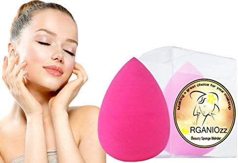 ORGANIOzz 100% Blender Sponge Puff Anti- Flawless Puff Smooth Powder Foundation - Greatly Recommend (1 PC)