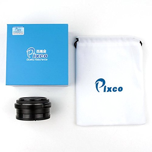 Pixco Pro Focusing Infinity Focal Reducer Speed Booster with Optical Glass  Lens Adapter for Canon FD FL to Son