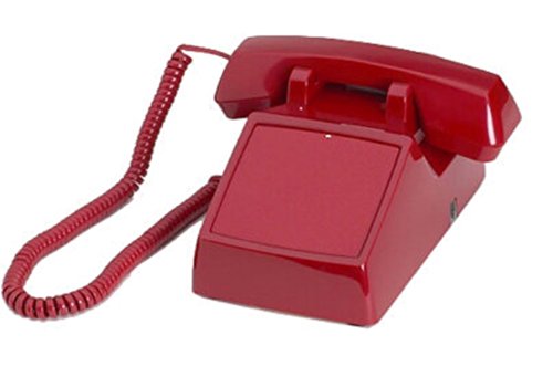 Hot Line Auto Dialer Desk Red Telephone