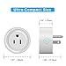 Smart Plug, Tocode Wireless Outlet WiFi Plug ,Wi-Fi Mini Smart Plug Socket Outlet Works with Amazon Alexa &Google Home, Remote Control Your Devices from Anywhere,Timing Function