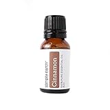 Cinnamon Leaf Essential Oil by Simply Earth - 15 ml, 100% Pure Therapeutic Grade