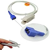 Denshine® (FBA Available) Adult Finger Clip Spo2 Sensor Compatible Nellcor DS-100A ,7 pins