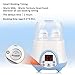 Baby Bottle Warmer ,Bottle Sterilizer 6-in-1 with Breast Milk ,Formula Warmer ,Baby Food Heater,Defrost,Yogurt Maker,Reservation Function,Real-time LCD Display and Precise Temperature Control,Fit Most Brands Baby Bottles