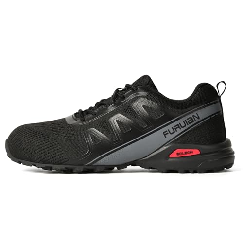 Steel Toe Shoes for Men Comfortable Non Slip Work Safety Shoes for Men at Amazon