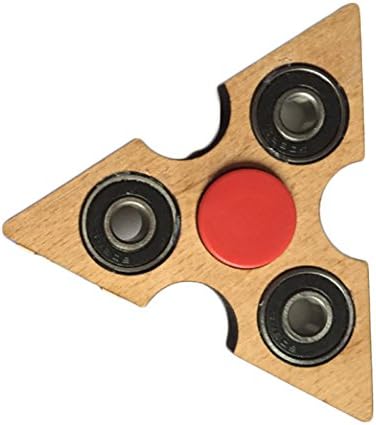 Xiangfeigao Wooden Hand Spinner Anti-anxiety High Speed Stress Relief Bearing Focus Toy