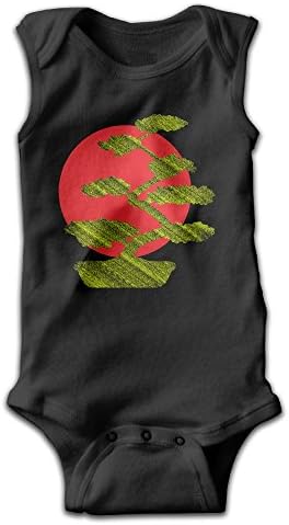 Honey8wood Unisex Baby Bonsai Tree Japan Funny Bodysuits Rompers Outfits 100% Cotton Newborn Baby Shower Gifts