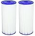 Fette Filter - Heavy Duty Sediment Filter Compatible with R50-BBSA. Also Compatible with GE FXHSC, Pentek R50-BB and Dupont WFHDC3001. Whole House Filters. (2-Pack)