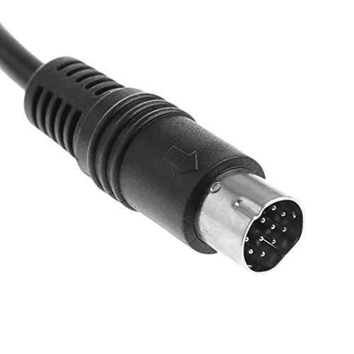 Sixsons Black 1.8M/6FT Scart AV TV Video Cable Lead For Sega Saturn NTSC & PAL Version - Thumbnail 5