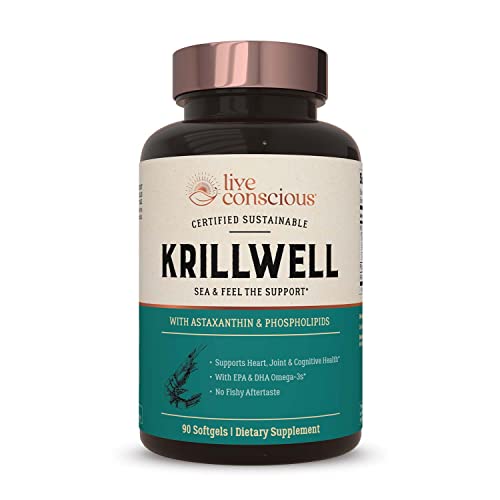 KrillWell Heart, Joint, and Cognitive Support Certified Sustainable