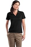 Sport-Tek Women's Dri Mesh V Neck Polo Shirt
