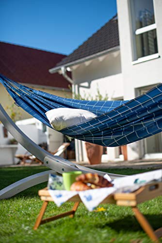 LA SIESTA Brisa Marine - Weather-Resistant Double Classic Hammock - Beachfront Decor