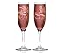 Bride and Groom Personalized Set of 2 Champagne Flutes, Celebration Glasses for Newlyweds, Custom Engraved His Her Champagne Glass Wedding Gift