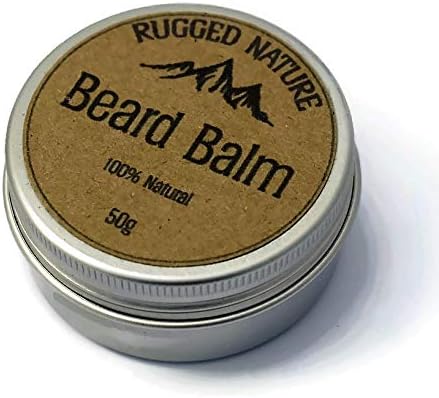 Rugged Nature 100% Natural Beard Balm, Unscented