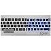 Kuzy Older Version Keyboard Cover Compatible with MacBook Pro 13 15 17 inch Release 2010-2015 and MacBook Air 13.3 inch Release 2010-2017 Silicone Skin Protector, Navy Blue