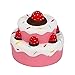 Joykith Stress Reliever Strawberry Cake Scented Super Slow Rising Kids Toy (Pink)