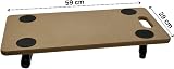 Trendi 200 kg Dolly Trolley with Eva Foam Grips MDF Platform Pack of 2 view 5