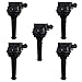 Set of 5 Ignition Coil for Volvo S60 C70 S70 V70 XC70 S80 XC90 Series fits UF-341 / UF341