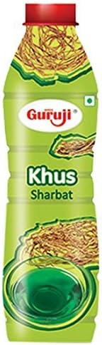 Guruji 1 Khus Sharbat, 750Ml