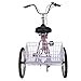 Slsy Adult Folding Tricycles, 7 Speed Folding Adult Trikes, 20 Inch 3 Wheel Bikes with Low Step-Through, Foldable Tricycle with Basket for Adults, Women, Men, Seniors.thumb 4