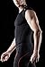 Tesla Men's Cool Dry Compression Muscle Tank Baselayer V Neck Sleeveless V15 / MUV06
