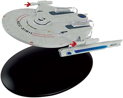 Eaglemoss Star Trek Starships Collection Nº 91 USS Saratoga NCC-31911, Metallic, Grey