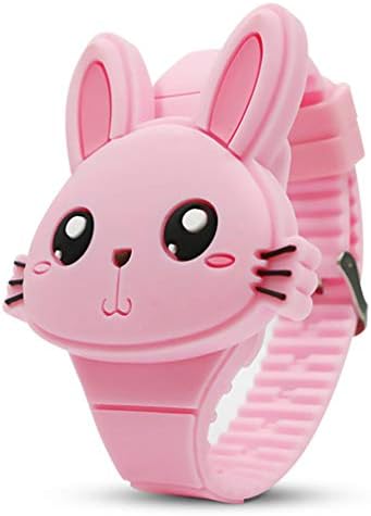 Kids Digital Watch,Cute Rabbit Shape,Girl Gifts.