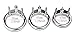 Metal base ring for men's chastity lock device cage Clasp ring accessories (45mm, style A)