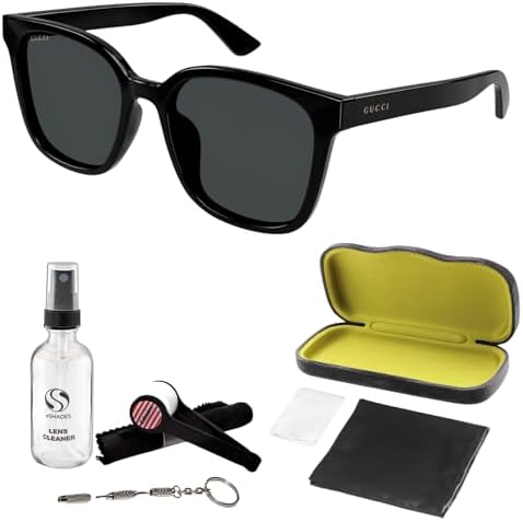 Amazon.com: Gucci GG0381S - Gafas de sol cuadradas para hombre y
