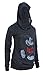 Disney Mickey Mouse Ladies Classic Burnout Hoodie