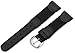 Hadley-Roma 20mm 'Men's' Leather Watch Strap, Color:Black (Model: MSM866RA 200)