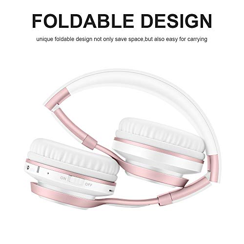 4 Wireless+Headphones+Bluetooth+Lightweight+Foldable