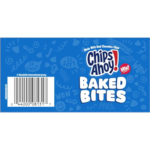 CHIPS AHOY! BAKED BITES, BLONDIE, 5 – 1.5 OZ SNACK PACKS (5 BITES PER PACK)