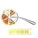 OTRON Premium Pizza Cutter Wheel (Set of 1), Silver