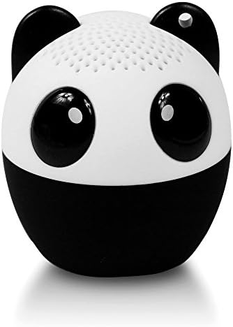 Mini Bluetooth Speaker - 2 inches tall, Crytal Clear Room-Filling Sound, Portable Wireless Speaker. Rechargeable, Cordless, Mini Travel Speaker. For iPhone, iPod, MP3 Player, Etc.. Black &amp; White