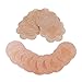 Airbin Nipple Covers, Women Disposable Flower Shaped Nipple Covers - 12 Pairs (24 pads)