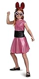 Disguise Blossom Classic Powerpuff Girls Cartoon Network Costume, Medium/7-8
