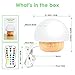 Baby Night Light, Mushroom Kids Child Night Lights with 16 Colors, Low-wattage, Adjustable Brightness, 4 Lighting Modes Bedside Soft Eye Caring LED Nursery Lamp for Feeding, Nursing, Changing Diaper