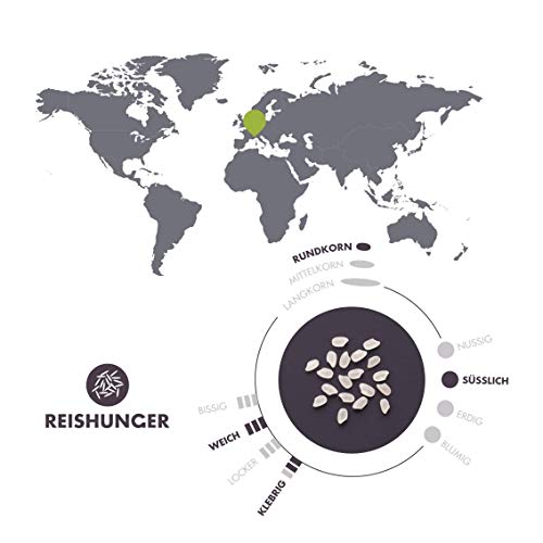 Reishunger Sushi Reis, 3kg, aus Italien, Sorte: Selenio - für authentischen Sushi Genuss, leicht süßliches Eigenaroma… – Bild 8