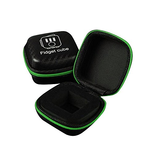 Gift For Fidget Cube,Victorcn Anxiety Stress Relief Focus Dice Bag Box Carry Case Packet