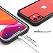 Eonfine iPhone 11 Case, Shockproof Full-Body Heavy Duty Protection with Built-in Screen Protector Rugged Armor Cover for iPhone 11 6.1 Inch 2019 Release(Black/Gray+Clear)