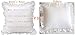 Queen's House 2-Piece White Euro Shams