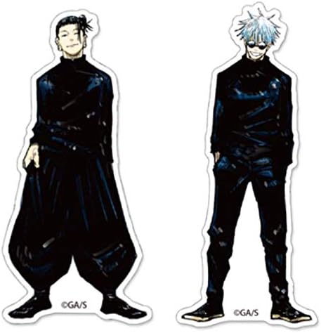 Amazon Co Jp 呪術廻戦 ジャンプショップ限定 ダイカットステッカー 五条 夏油 セット Hobby
