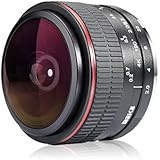 Meike 6.5mm Ultra Wide f/2.0 Fisheye Lens for Sony A6000,A6100,A6300,Nex3,Nex3n,Nex5,Nex5t,Nex5r,Nex6,Nex7 Mirorrless Camera