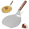 PerGrate Creative Stainless Steel Pizza Spatula Pie Cake Shovel, Steak Frying Peel Pancake Paddle Baking Tool, Pancake…