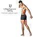 Lapasa Men's Underwear 4-PACK Boxer Brief Micro Modal Super Soft No Fly Pouch Trunks M02,Dark Grey,Medium (Waist 32 Inches -34 Inches)