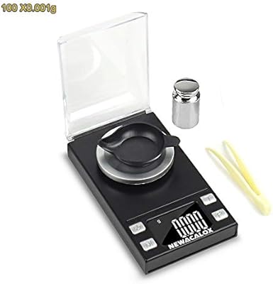 High Precision Digital Milligram Pocket Scale 100 x 0.001g Sensitivity