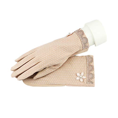 Weiking 3 Pairs Women Sun Protective Gloves UV Protection Sunblock Gloves Touchscreen Gloves for Summer Driving Riding - Thumbnail 2