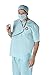 Men's Doctor Costume - Halloween Costume (S) Blue