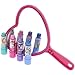 TownleyGirl My Little Pony Super Sparkly Lip Balm Set for Girls, with 4 Fruity Flavors and Decorative Mirror